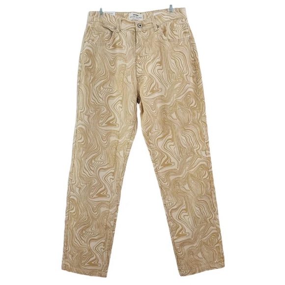 Cotton On Long Straight Jeans in Marble Chalk size 8 - Picture 2 of 10